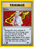 Blaine - Gym Challenge - #17 (1st Edition)