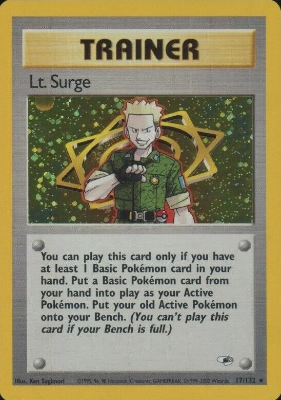 Lt. Surge - Gym Heroes - #17