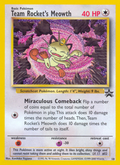 Team Rocket's Meowth - Black Star Promo - #18