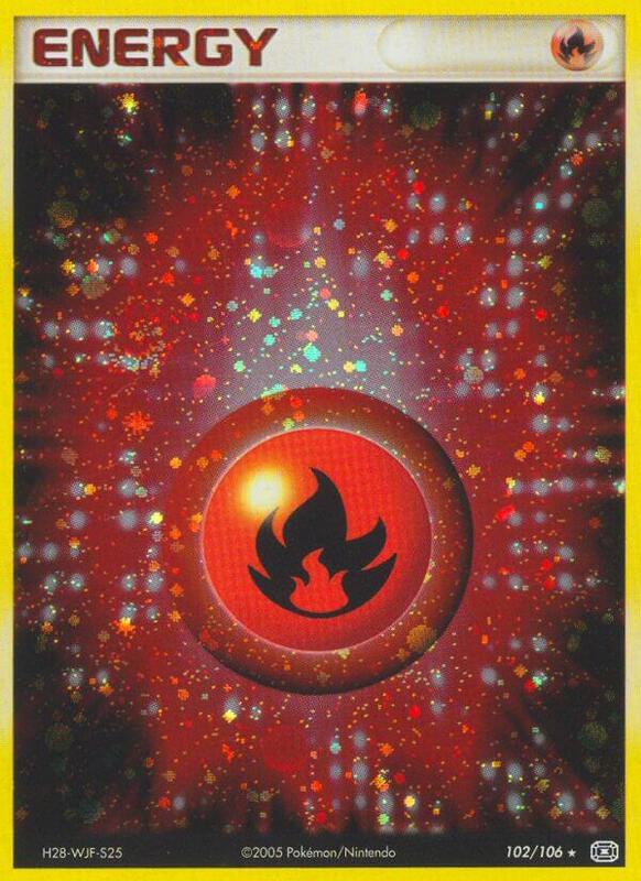 Fire Energy - EX Emerald - #102