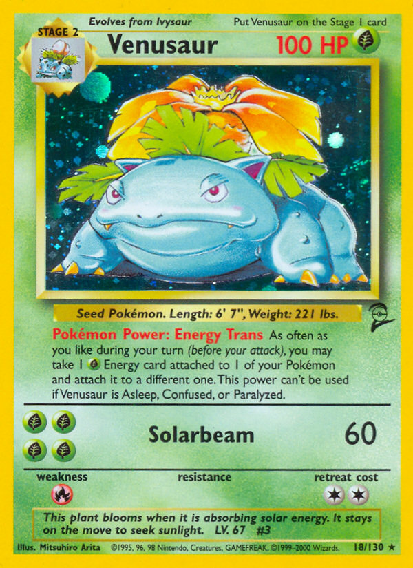 Venusaur - Base Set 2 - #18