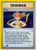 Misty - Gym Heroes - #18 (1st Edition)