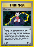 Giovanni - Gym Challenge - #18 (1st Edition)