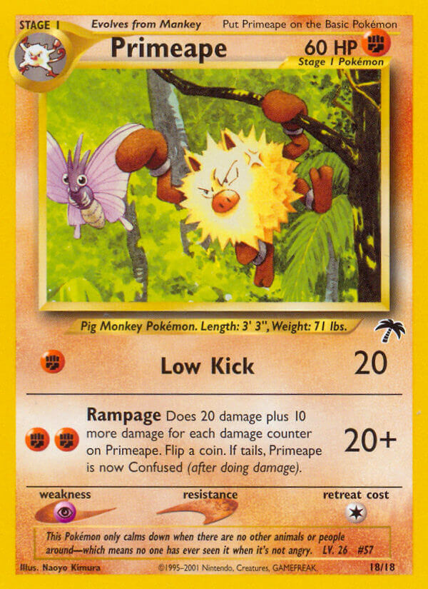 Primeape - Southern Islands - #18