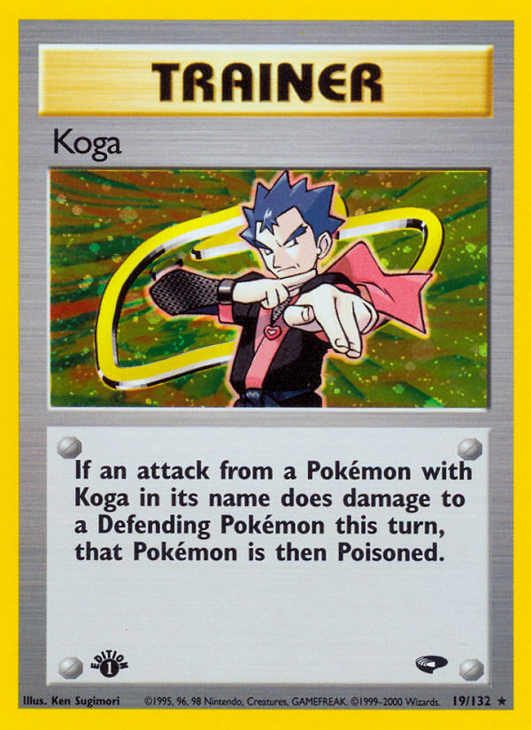 Koga - Gym Challenge - #19 (1st Edition)