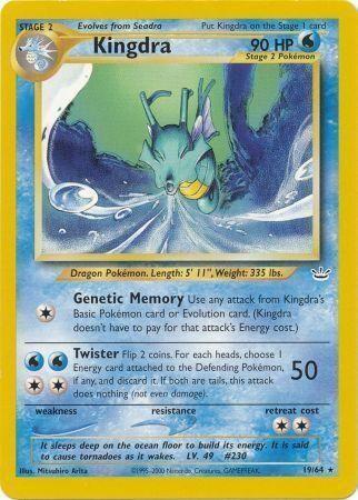 Kingdra - Neo Revelation - #19