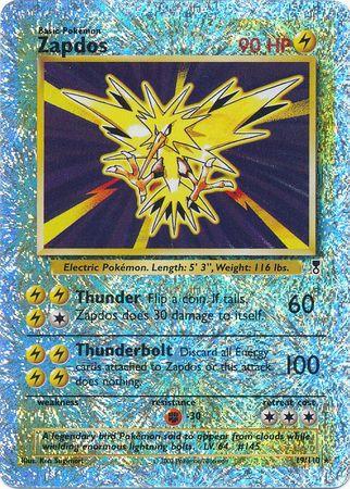 Zapdos - Legendary Collection - #19 (Reverse Holo)
