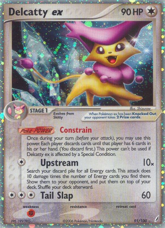 Delcatty ex - EX Crystal Guardians - #91