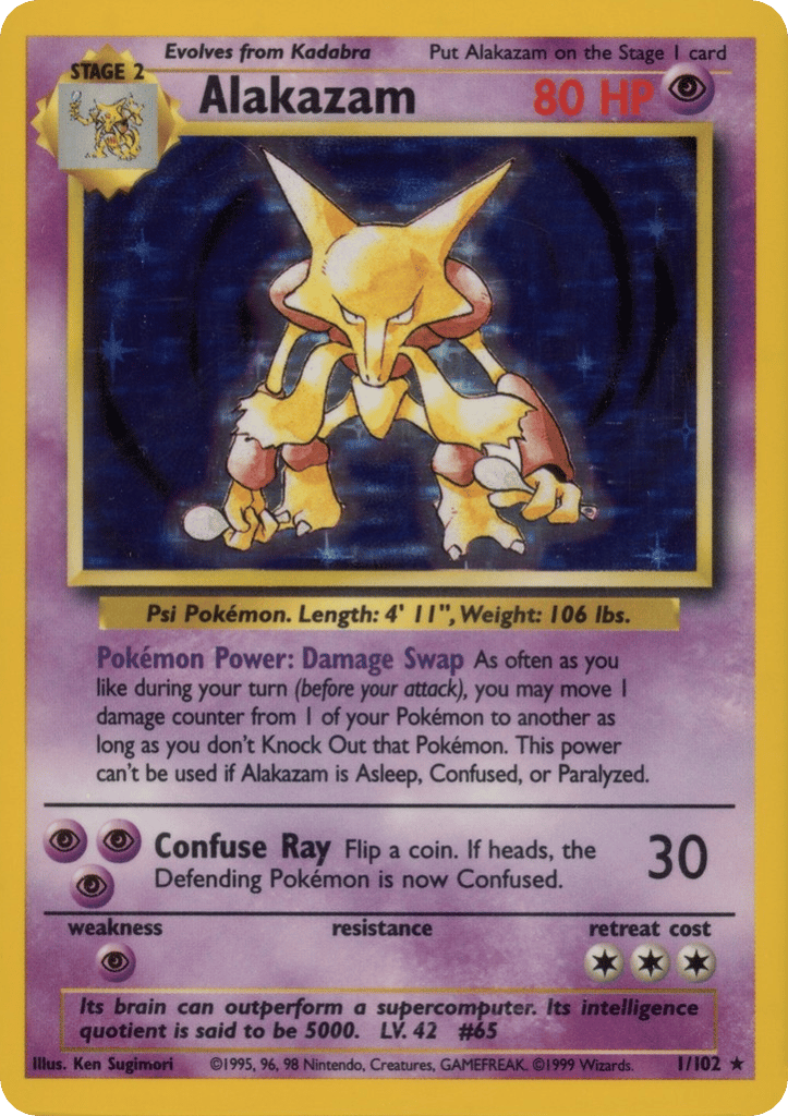 Alakazam - Base Set - #1