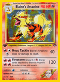 Blaine's Arcanine - Gym Challenge - #1 (1st Edition)