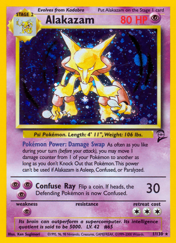 Alakazam - Base Set 2 - #1