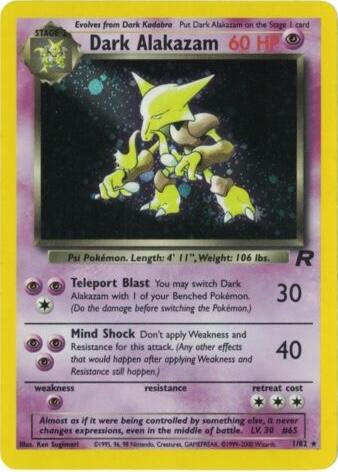 Dark Alakazam - Team Rocket - #1
