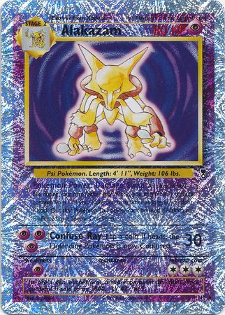 Alakazam - Legendary Collection - #1 (Reverse Holo)