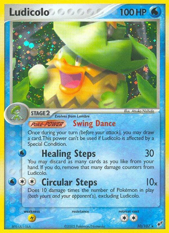 Ludicolo - EX Deoxys - #10