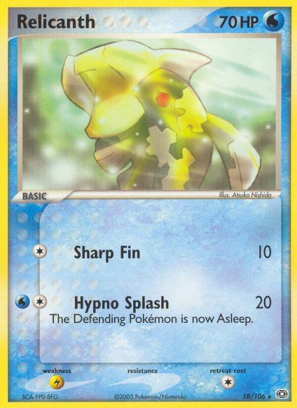 Relicanth - EX Emerald - #18