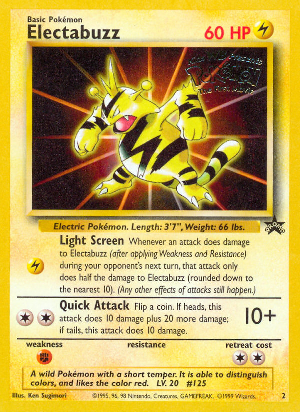 Electabuzz - Black Star Promo - #2