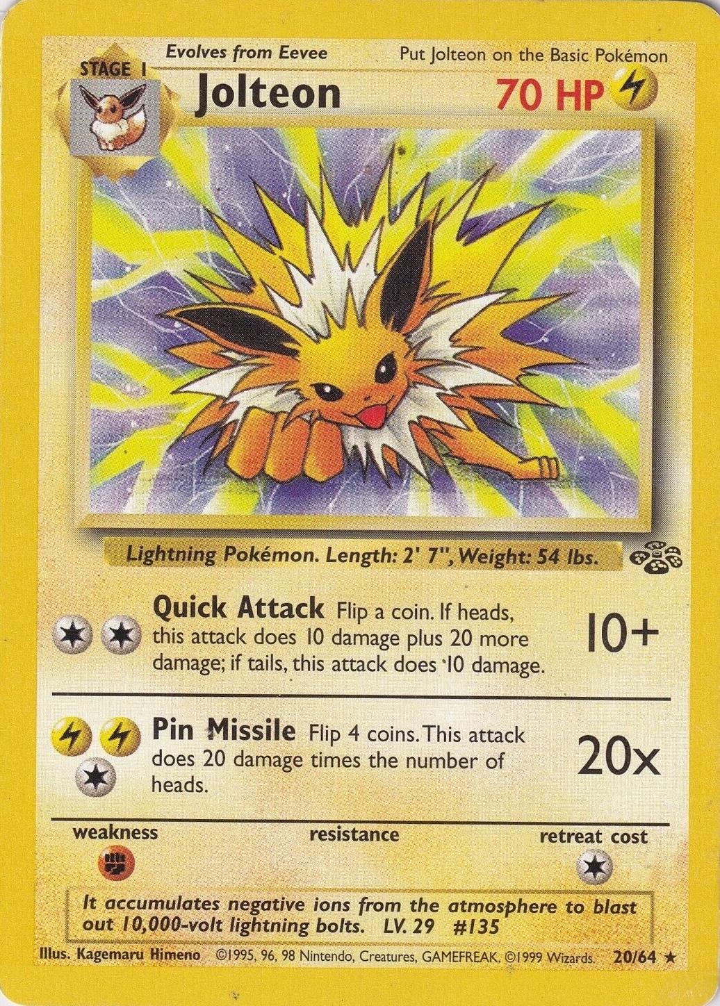Jolteon - Jungle - #20