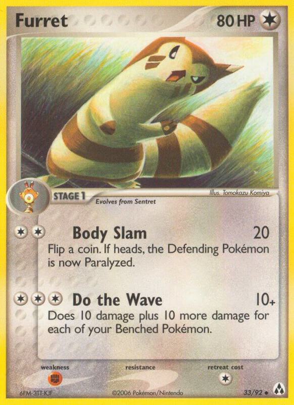 Furret - EX Legend Maker - #33