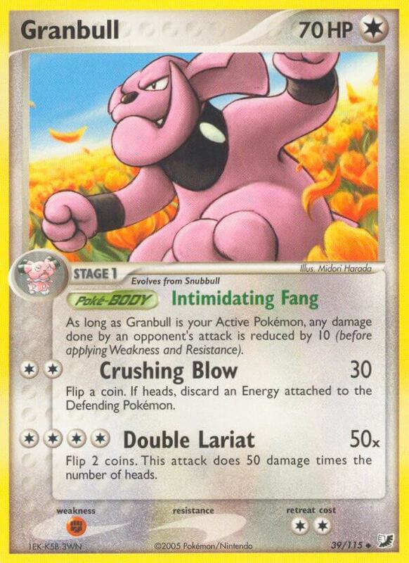 Granbull - EX Unseen Forces - #39