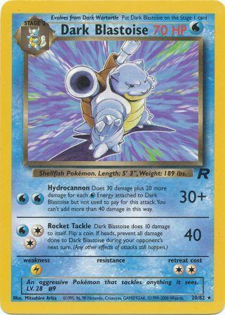 Dark Blastoise - Team Rocket - #20