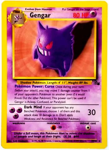 Gengar - Fossil - #20