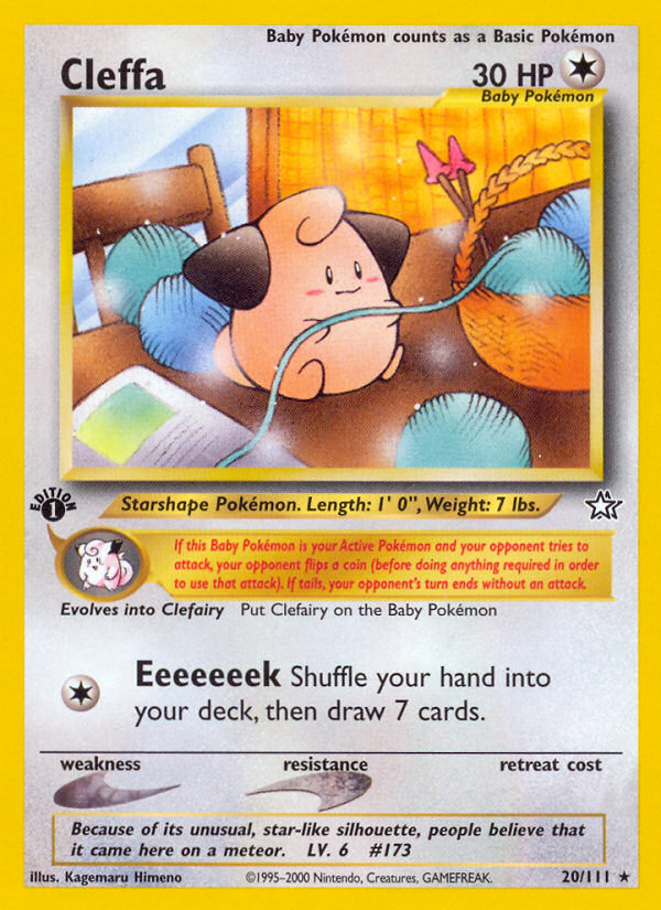 Cleffa - Neo Genesis - #20 (1st Edition)
