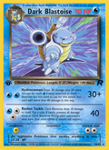 Dark Blastoise - Team Rocket - #20 (1st Edition)