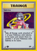 Sabrina - Gym Challenge - #20 (1st Edition)