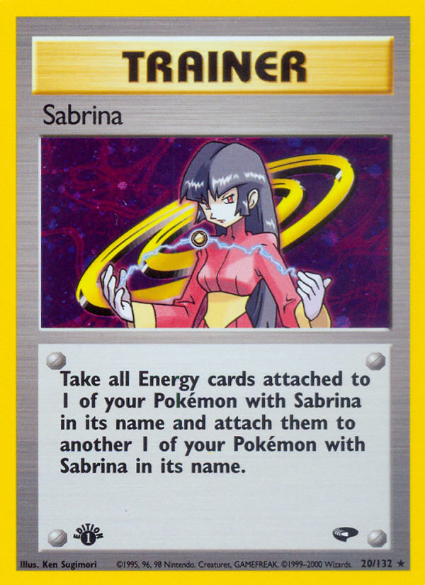 Sabrina - Gym Challenge - #20 (1st Edition)
