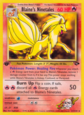 Blaine's Ninetales - Gym Challenge - #21 (1st Edition)