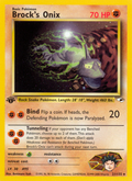 Brock's Onix - Gym Heroes - #21 (1st Edition)