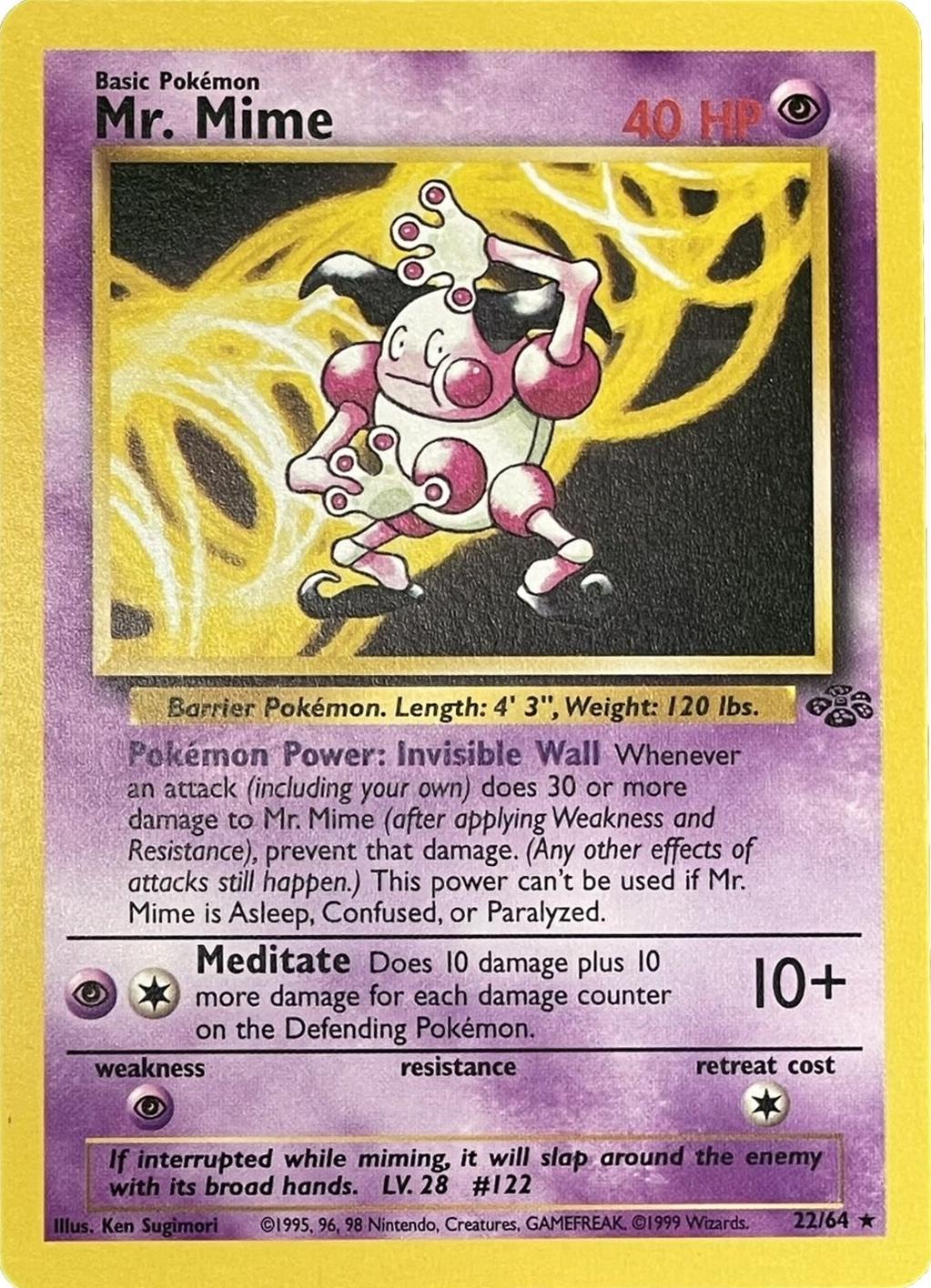 Mr. Mime - Jungle - #22
