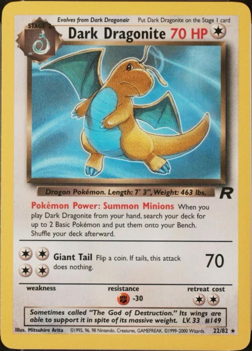 Dark Dragonite - Team Rocket - #22