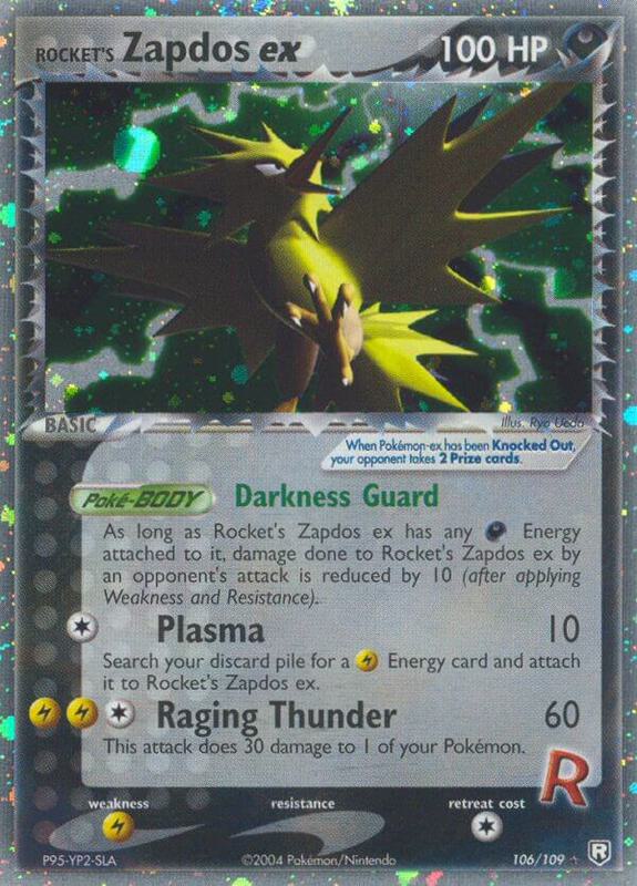Rocket's Zapdos ex - EX Team Rocket Returns - #106