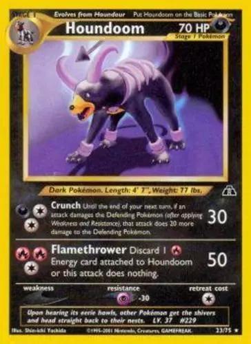 Houndoom - Neo Discovery - #23
