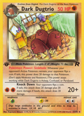 Dark Dugtrio - Team Rocket - #23 (1st Edition)