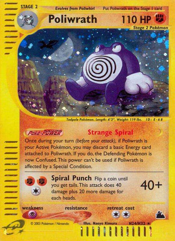 Poliwrath - Skyridge - #H24