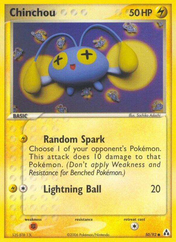 Chinchou - EX Legend Maker - #50