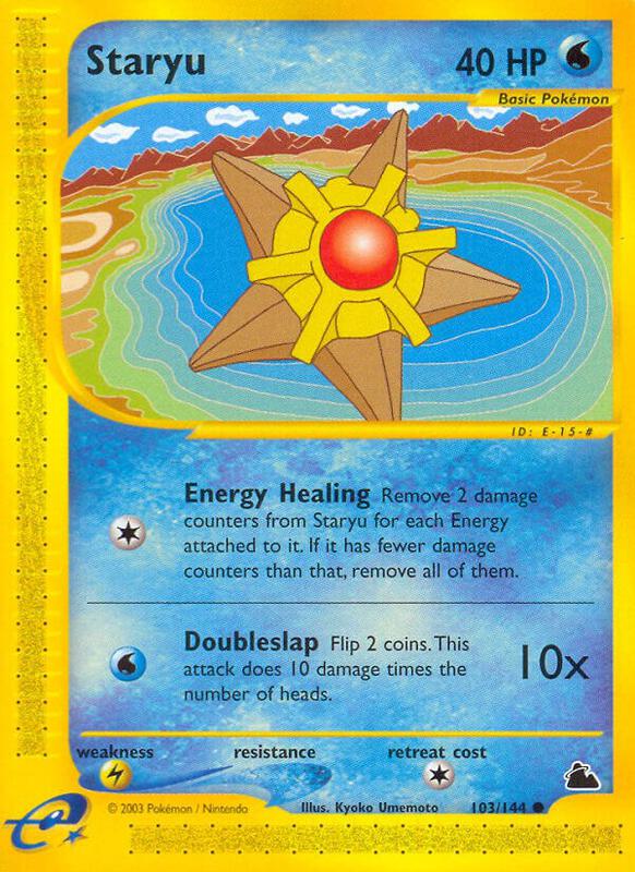Staryu - Skyridge - #103