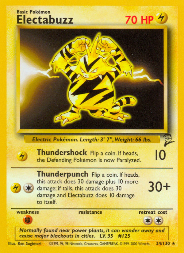 Electabuzz - Base Set 2 - #24