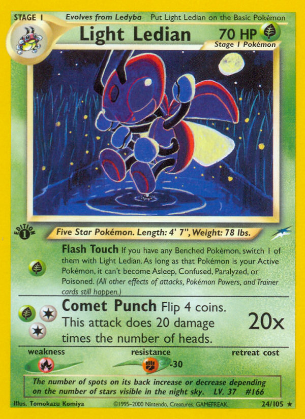 Light Ledian - Neo Destiny - #24 (1st Edition)