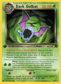 Dark Golbat - Team Rocket - #24 (1st Edition)