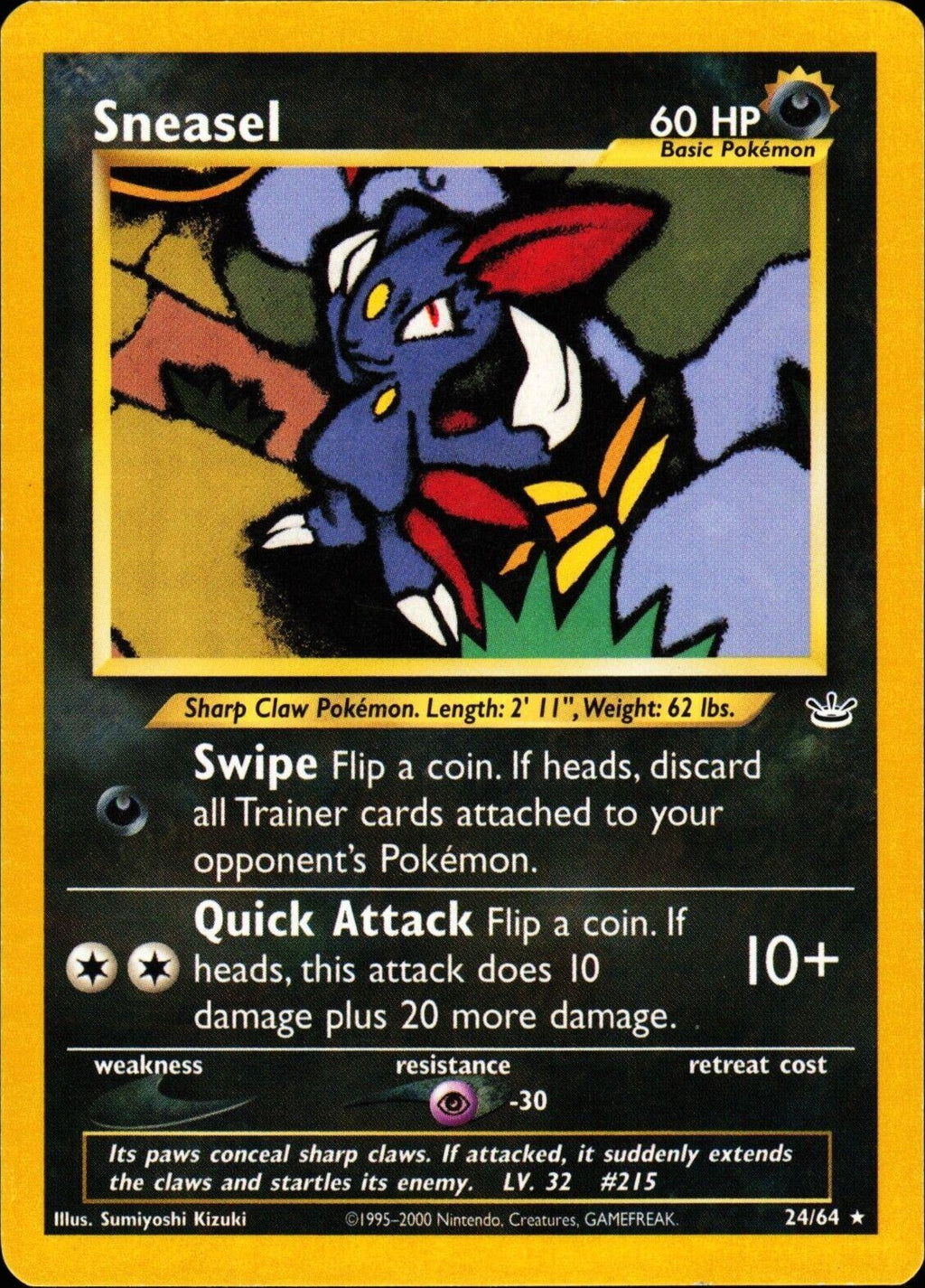 Sneasel - Neo Revelation - #24