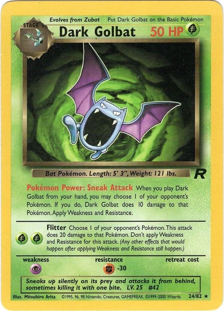 Dark Golbat - Team Rocket - #24