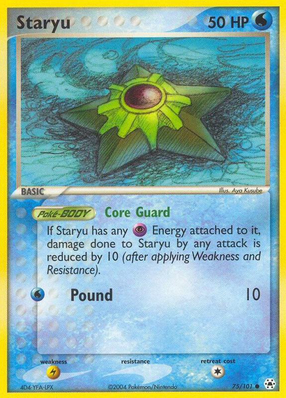 Staryu - EX Hidden Legends - #75
