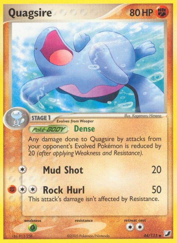 Quagsire - EX Unseen Forces - #44