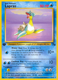 Lapras - Fossil - #25 (1st Edition)