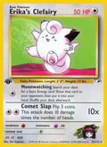 Erika's Clefairy - Gym Heroes - #25 (1st Edition)
