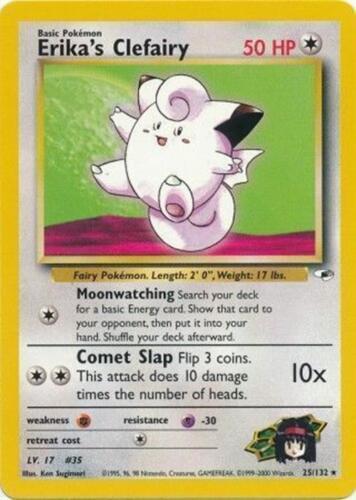 Erika's Clefairy - Gym Heroes - #25