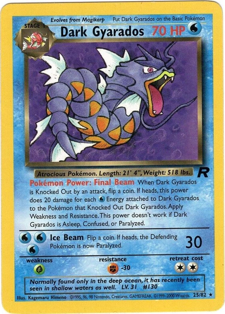 Dark Gyarados - Team Rocket - #25
